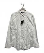 COMME des GARCONS HOMME DEUXコムデギャルソン オム ドゥ）の古着「 25SS タックデザインロングスリーブシャツ」｜ホワイト