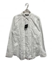 COMME des GARCONS HOMME DEUX（コムデギャルソン オム ドゥ）の古着「 25SS タックデザインロングスリーブシャツ」｜ホワイト