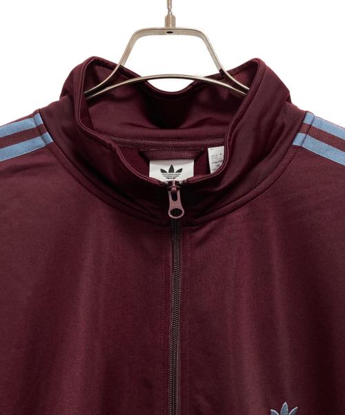 adidas（アディダス）adidas (アディダス) BECKENBAUER TRACKTOP ボルドー サイズ:3XLの古着・服飾アイテム