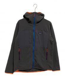 Patagonia（パタゴニア）の古着「R2 テックフェイス・フーディ」｜グレー