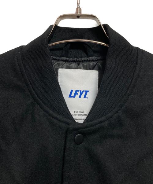 LFYT（エルエフワイティー）LFYT (エルエフワイティー) HERITAGE MELTON EMBLEM JACKET ブラック サイズ:XLの古着・服飾アイテム