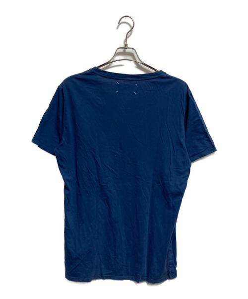 Maison Margiela（メゾンマルジェラ）Maison Margiela (メゾンマルジェラ) クルーネックｔシャツ ネイビー サイズ:不明の古着・服飾アイテム