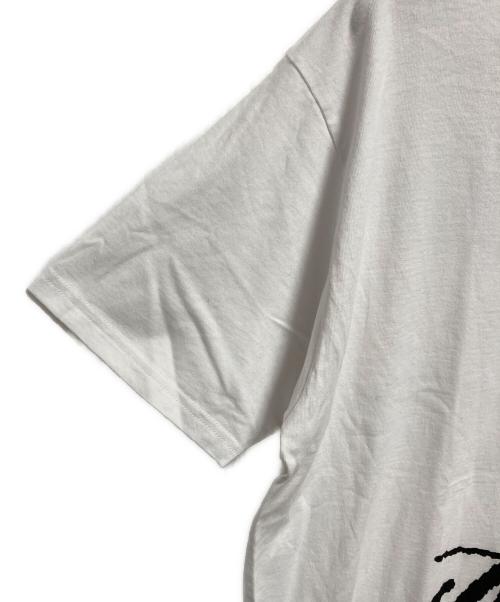 stussy（ステューシー）stussy (ステューシー) TAKAHIROMIYASHITA TheSoloIst. (タカヒロミヤシタ ザソロイスト) World Tour Tee ホワイト サイズ:Lの古着・服飾アイテム