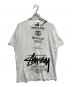 stussy（ステューシー）の古着「World Tour Tee」｜ホワイト
