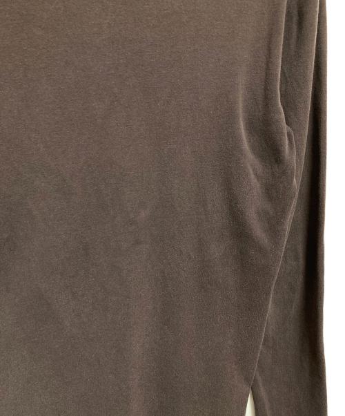 BURBERRY BLACK LABEL（バーバリーブラックレーベル）BURBERRY BLACK LABEL (バーバリーブラックレーベル) チェック切替カットソー ブラウン サイズ:2の古着・服飾アイテム