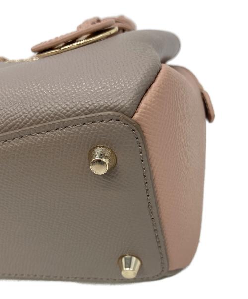 FURLA（フルラ）FURLA (フルラ) MINERVA MINI Tote ベージュの古着・服飾アイテム