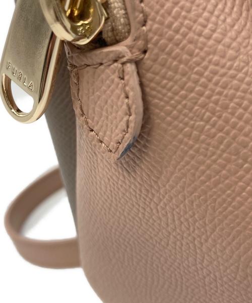 FURLA（フルラ）FURLA (フルラ) MINERVA MINI Tote ベージュの古着・服飾アイテム