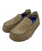 BIRKENSTOCKビルケンシュトック）の古着「UTTI スウェードスリッポン」｜ベージュ