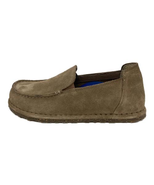 BIRKENSTOCK（ビルケンシュトック）BIRKENSTOCK (ビルケンシュトック) UTTI スウェードスリッポン ベージュ サイズ:38の古着・服飾アイテム