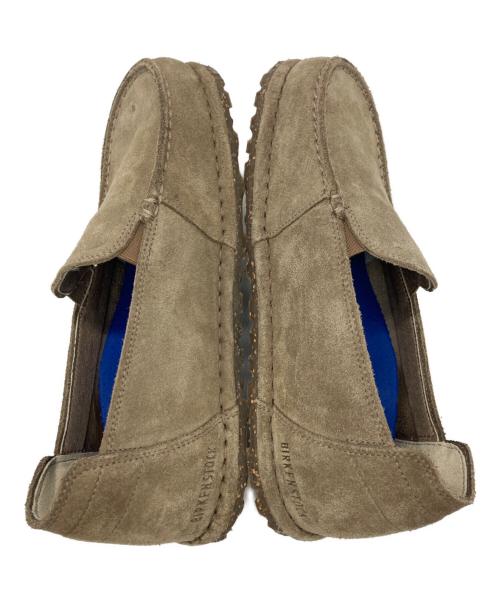 BIRKENSTOCK（ビルケンシュトック）BIRKENSTOCK (ビルケンシュトック) UTTI スウェードスリッポン ベージュ サイズ:38の古着・服飾アイテム