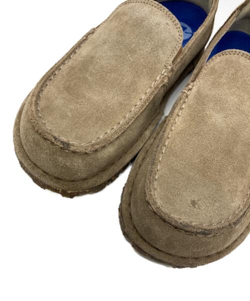 BIRKENSTOCK（ビルケンシュトック）BIRKENSTOCK (ビルケンシュトック) UTTI スウェードスリッポン ベージュ サイズ:38の古着・服飾アイテム
