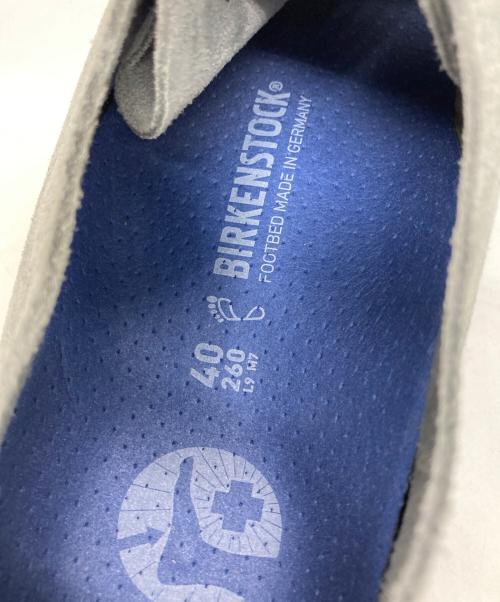 BIRKENSTOCK（ビルケンシュトック）BIRKENSTOCK (ビルケンシュトック) UTTI LACE グレー サイズ:40の古着・服飾アイテム