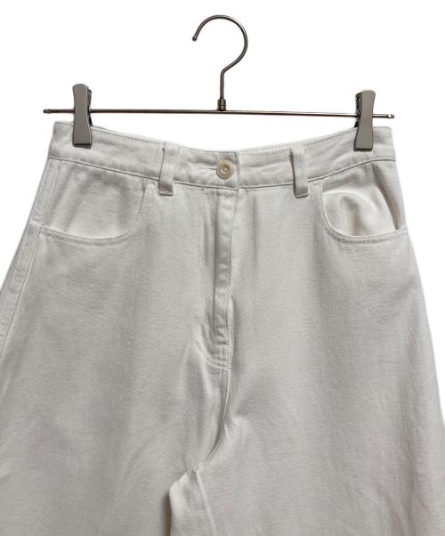TODAYFUL（トゥデイフル）TODAYFUL (トゥデイフル) Cotton Cocoon Pants ホワイト サイズ:M (38)の古着・服飾アイテム