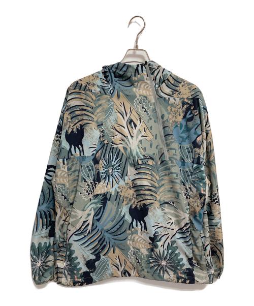 Snow peak（スノーピーク）snow peak (スノーピーク) Printed Breathable Quick Dry Anorak グリーン サイズ:Lの古着・服飾アイテム