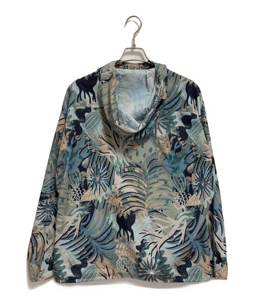 Snow peak（スノーピーク）snow peak (スノーピーク) Printed Breathable Quick Dry Anorak グリーン サイズ:Lの古着・服飾アイテム