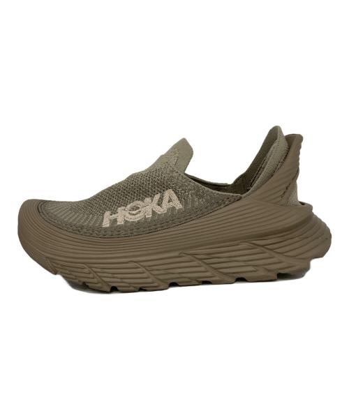 HOKAONEONE（ホカオネオネ）HOKAONEONE (ホカオネオネ) Restore TC ベージュ サイズ:26cmの古着・服飾アイテム