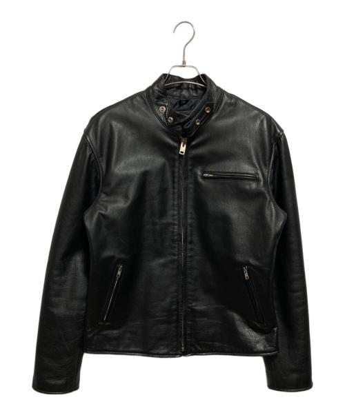 Axel（アクセル）Axel (アクセル) カウレザージャケット ブラック サイズ:FREEの古着・服飾アイテム