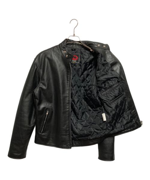 Axel（アクセル）Axel (アクセル) カウレザージャケット ブラック サイズ:FREEの古着・服飾アイテム