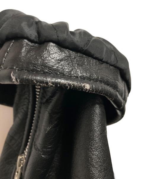Axel（アクセル）Axel (アクセル) カウレザージャケット ブラック サイズ:FREEの古着・服飾アイテム