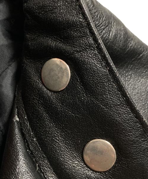 Axel（アクセル）Axel (アクセル) カウレザージャケット ブラック サイズ:FREEの古着・服飾アイテム