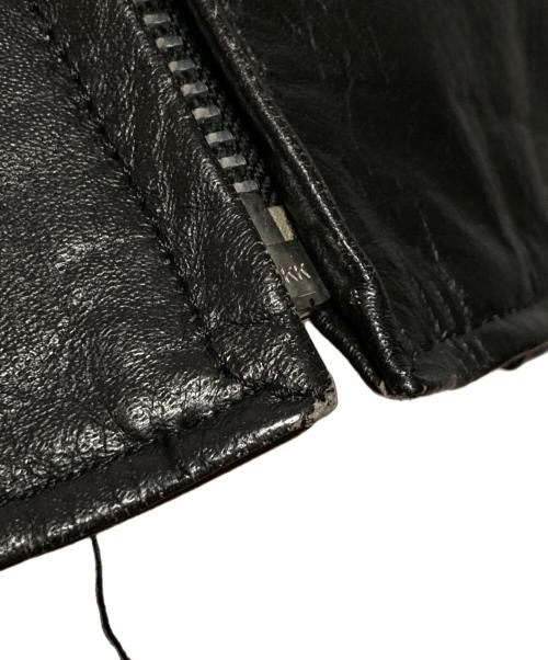 Axel（アクセル）Axel (アクセル) カウレザージャケット ブラック サイズ:FREEの古着・服飾アイテム
