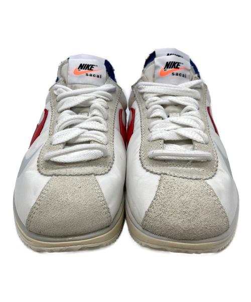 NIKE（ナイキ）NIKE (ナイキ) sacai (サカイ) Zoom Cortez ホワイト サイズ:27の古着・服飾アイテム