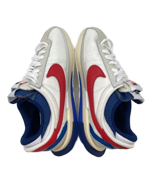NIKE（ナイキ）NIKE (ナイキ) sacai (サカイ) Zoom Cortez ホワイト サイズ:27の古着・服飾アイテム