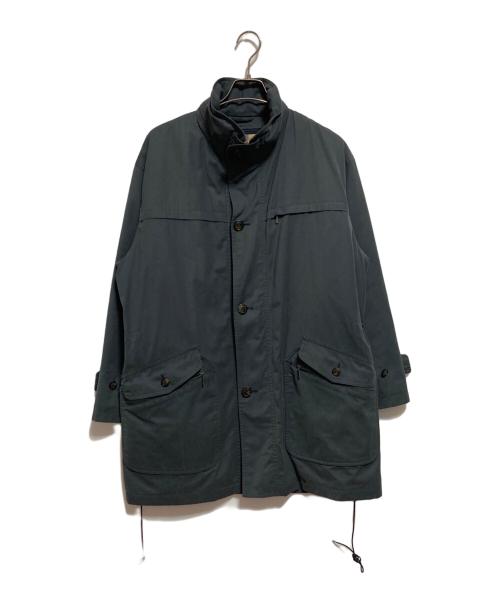 BURBERRY LONDON（バーバリーロンドン）BURBERRY LONDON (バーバリーロンドン) ライナー付裏地ノヴァチェック柄コート グレー サイズ:Mの古着・服飾アイテム