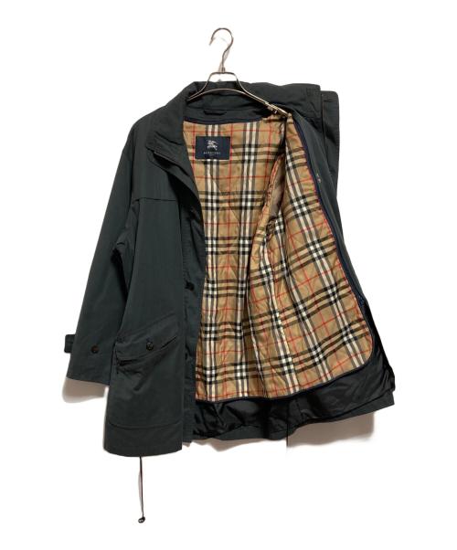 BURBERRY LONDON（バーバリーロンドン）BURBERRY LONDON (バーバリーロンドン) ライナー付裏地ノヴァチェック柄コート グレー サイズ:Mの古着・服飾アイテム