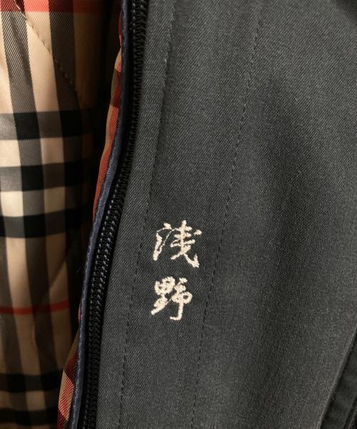 BURBERRY LONDON（バーバリーロンドン）BURBERRY LONDON (バーバリーロンドン) ライナー付裏地ノヴァチェック柄コート グレー サイズ:Mの古着・服飾アイテム