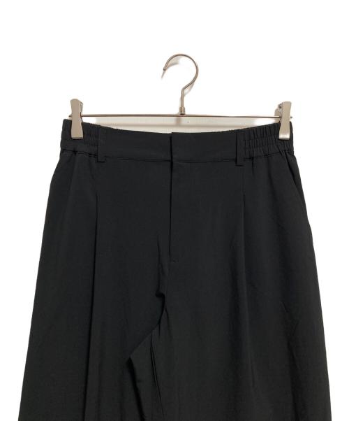 alo（アロ）alo (アロ) タックパンツ ブラック サイズ:Sの古着・服飾アイテム