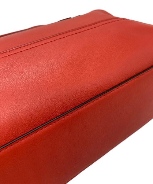 COACH（コーチ）COACH (コーチ) ハンドバッグ レッドの古着・服飾アイテム