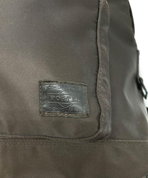 PORTER（ポーター）PORTER (ポーター) DAYPACK ブラウンの古着・服飾アイテム