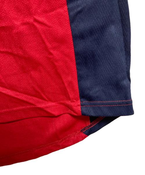 adidas（アディダス）adidas (アディダス) ゲームシャツ レッド サイズ:Mの古着・服飾アイテム