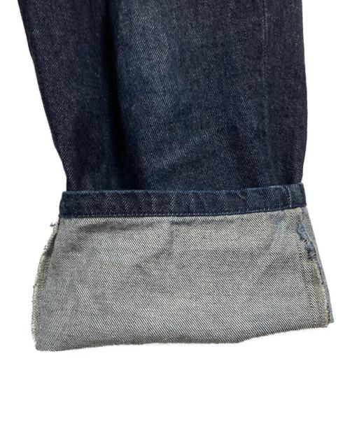 DANTON（ダントン）DANTON (ダントン) WOMEN'S DENIM EASY PANTS ネイビー サイズ:36の古着・服飾アイテム