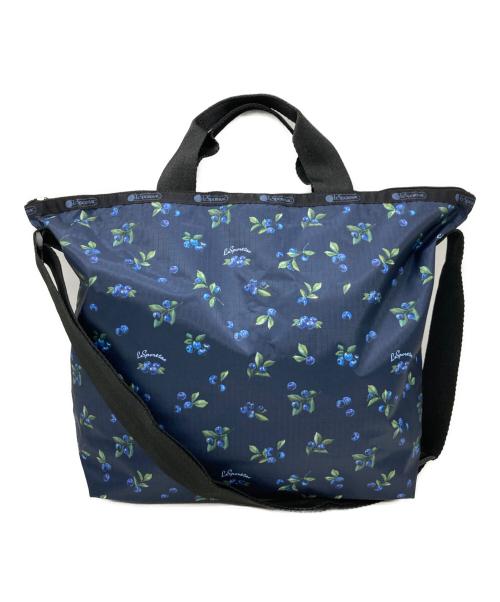 LeSportsac（レスポートサック）LeSportsac (レスポートサック) DELUXE EASY CARRY TOTE ネイビーの古着・服飾アイテム
