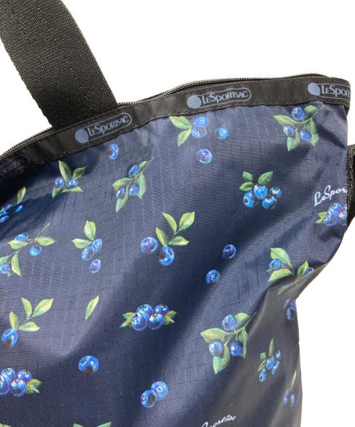 LeSportsac（レスポートサック）LeSportsac (レスポートサック) DELUXE EASY CARRY TOTE ネイビーの古着・服飾アイテム