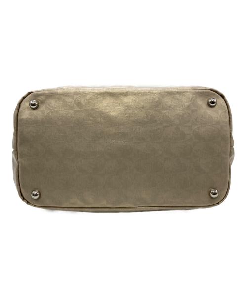 PELLE BORSA（ペレボルサ）PELLE BORSA (ペレボルサ) 2WAYショルダーバッグ ゴールドの古着・服飾アイテム