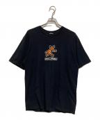 stussyステューシー）の古着「プリントTシャツ」｜ブラック
