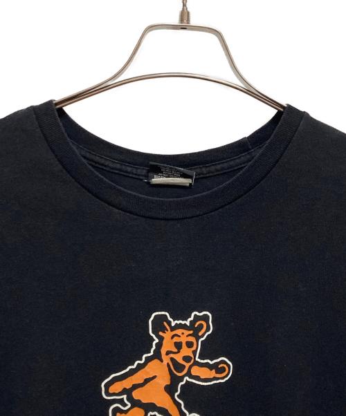 stussy（ステューシー）stussy (ステューシー) プリントTシャツ ブラック サイズ:Lの古着・服飾アイテム