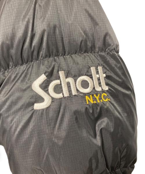 Schott（ショット）Schott (ショット) JEANASIS (ジーナシス) ダウンジャケット ブラック サイズ:Fの古着・服飾アイテム