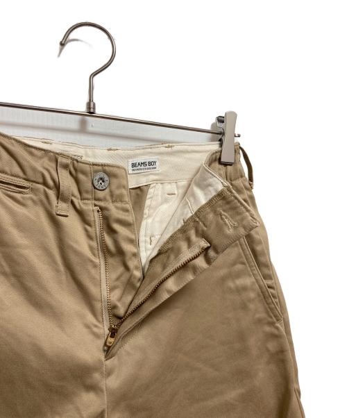 BEAMS BOY（ビームスボーイ）BEAMS BOY (ビームスボーイ) Buzz Rickson's (バズリクソンズ) 【別注】チノパンツ ベージュ サイズ: W27の古着・服飾アイテム