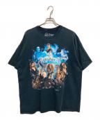 HARRY POTTERハリーポッター）の古着「プリントTシャツ」｜ネイビー