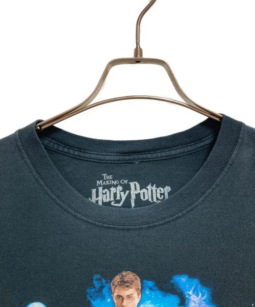 HARRY POTTER（ハリーポッター）HARRY POTTER (ハリーポッター) プリントTシャツ ネイビー サイズ:2Xの古着・服飾アイテム