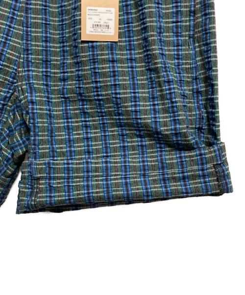GRAMICCI（グラミチ）GRAMICCI (グラミチ) O.G. G-SHORT SEERSUCKER PLAID ブルー サイズ:XL 未使用品の古着・服飾アイテム
