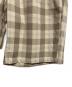 中古・古着 GRAMICCI (グラミチ) SWELL SHORT SHADOW PLAID ベージュ サイズ:XL 未使用品：7000円