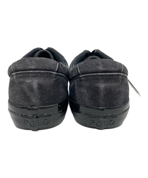 POLO RALPH LAUREN（ポロ・ラルフローレン）POLO RALPH LAUREN (ポロ・ラルフローレン) KEATON WASHED BLACK DENIM ブラック サイズ:28.5㎝ 未使用品の古着・服飾アイテム