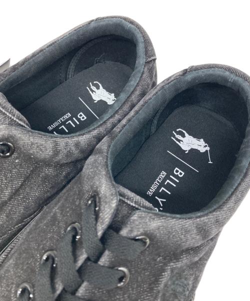 POLO RALPH LAUREN（ポロ・ラルフローレン）POLO RALPH LAUREN (ポロ・ラルフローレン) KEATON WASHED BLACK DENIM ブラック サイズ:28.5㎝ 未使用品の古着・服飾アイテム