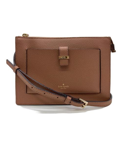 Kate Spade（ケイトスペード）Kate Spade (ケイトスペード) ショルダーバッグ ブラウンの古着・服飾アイテム