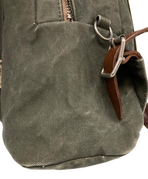 日乃本帆布（ヒノモトハンプ）日乃本帆布 (ヒノモトハンプ) リュック カーキの古着・服飾アイテム